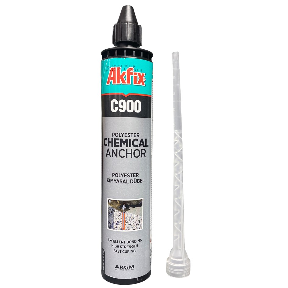Akfix C900 - Polyester Chemical Anchor - 300ml