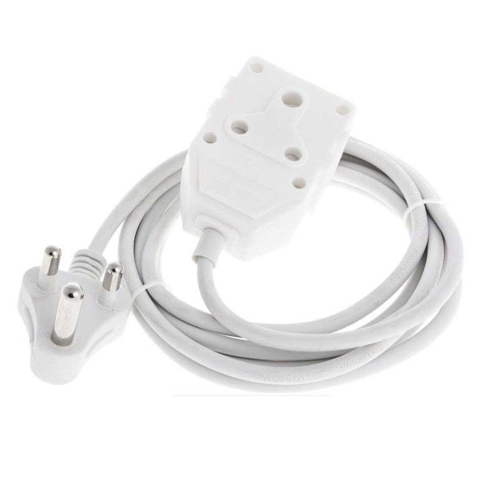 Selectrix - Extension Lead - 10 Amp - With Double Janus - 3m (SC 37)
