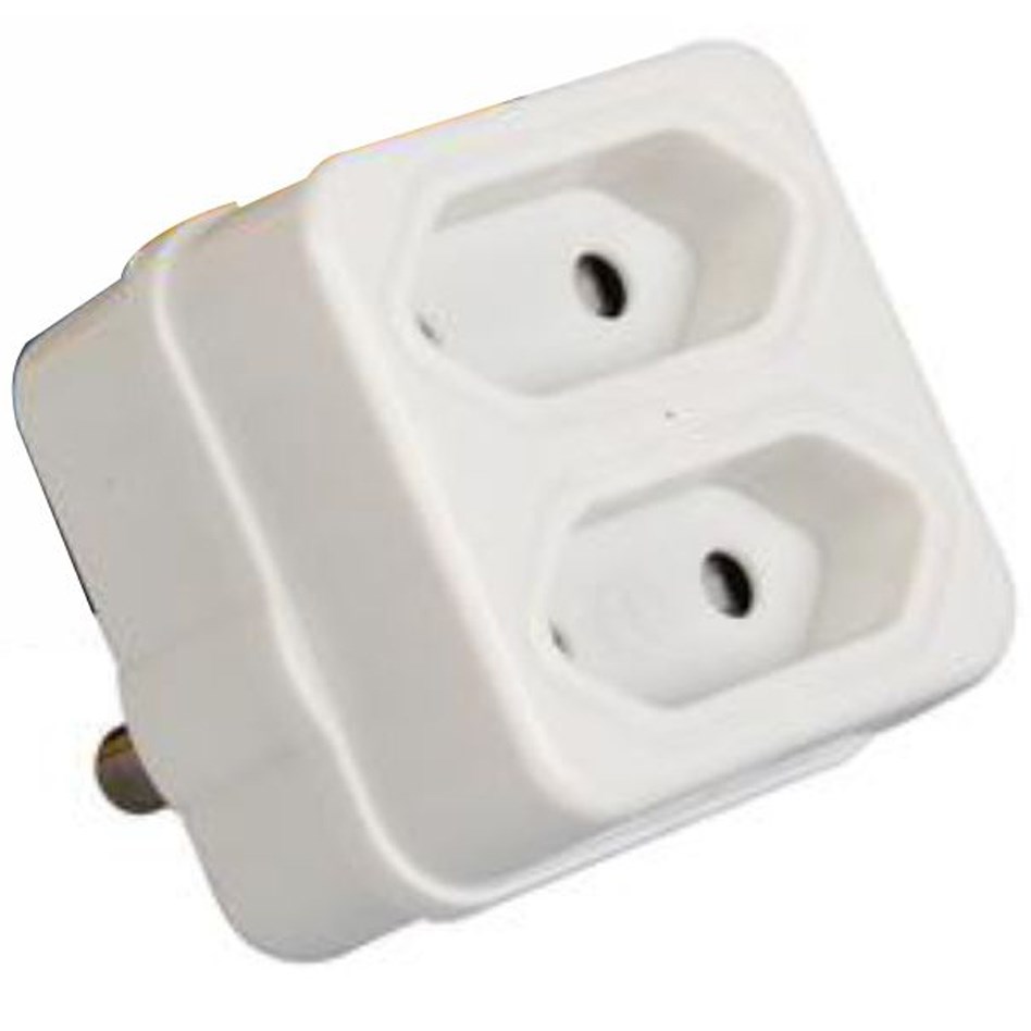 Selectrix - 2 X 5A 2 Pin / Euro Adaptor