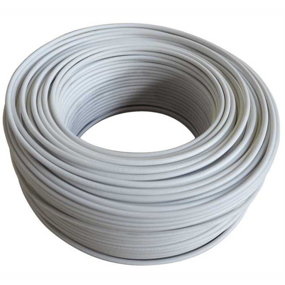 Selectrix - Audio Flex 2 core - 100m White 0.5mm Ripcord Wire