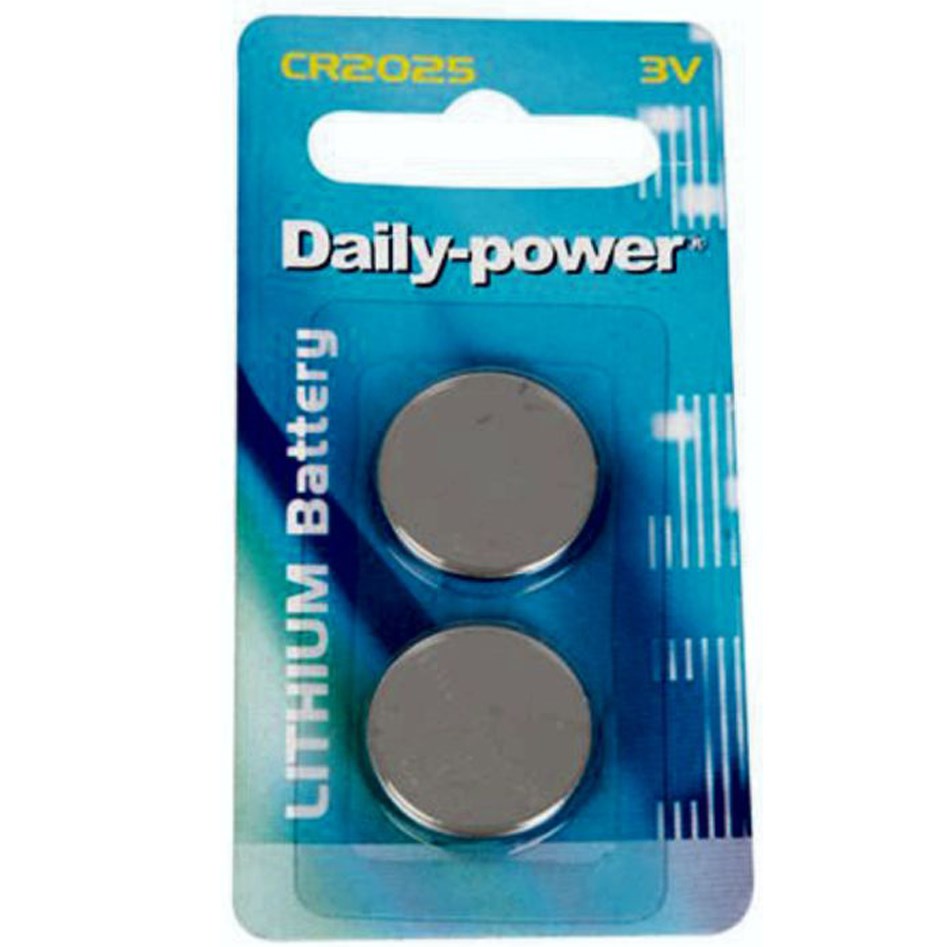 CR2025 Lithium - Button Battery - 3V - 2 Pack - Daily Power