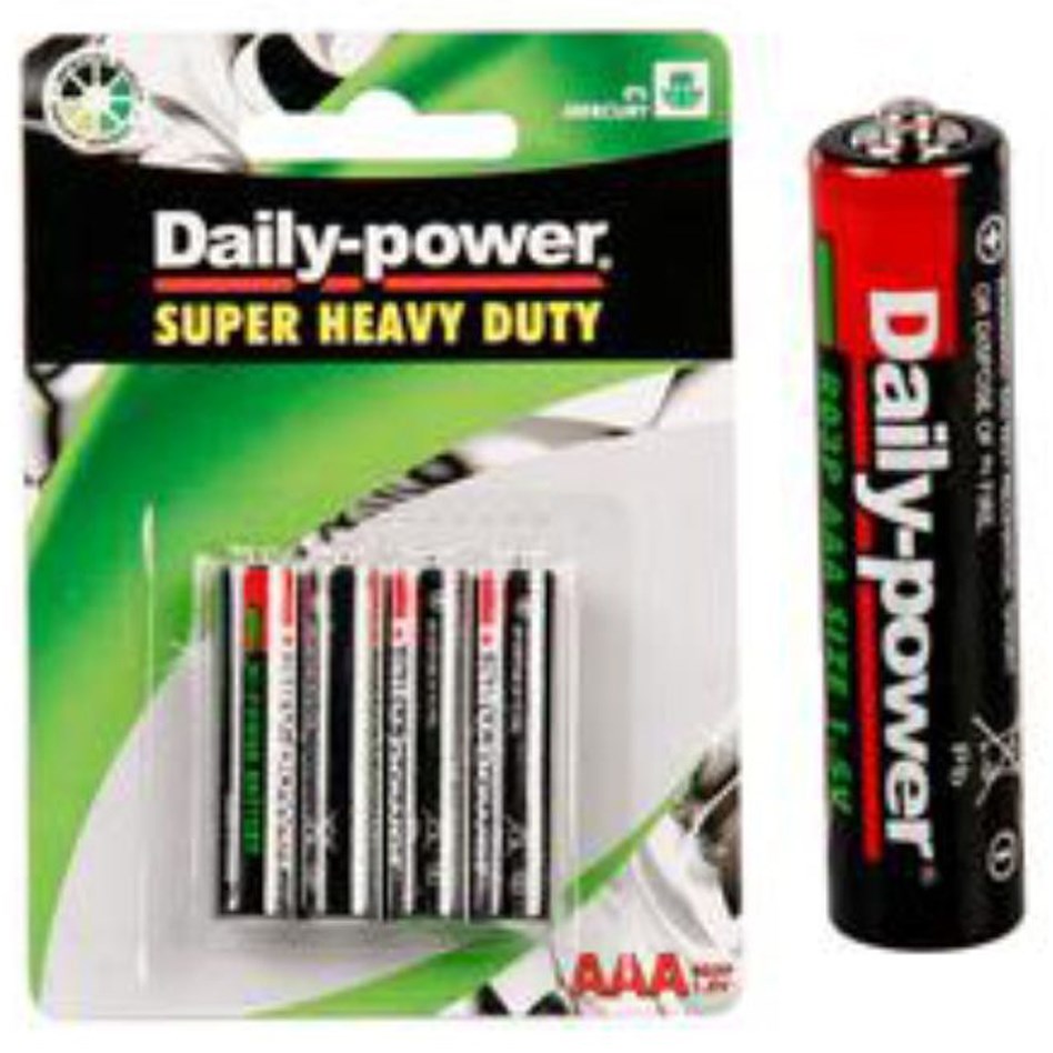 AAA - 4 Pack - Super Heavy Duty Battery - Daily Power