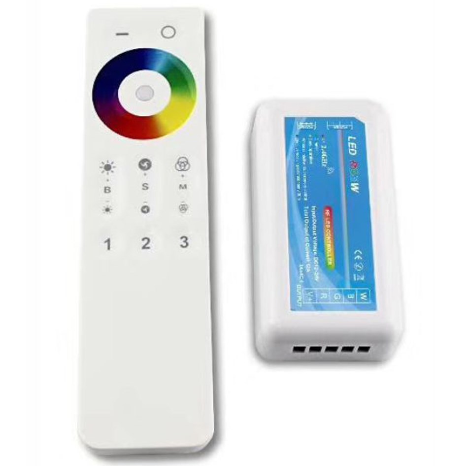RGBW LED Controller 2.4G RF Wireless Touch Screen Remote