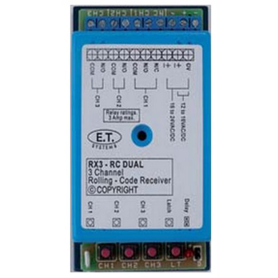 ET 3 Channel Multi Receiver RX3 - 434Mhz