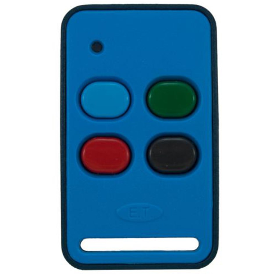 ET 4 Button Remote - BluMix Rolling Code 434