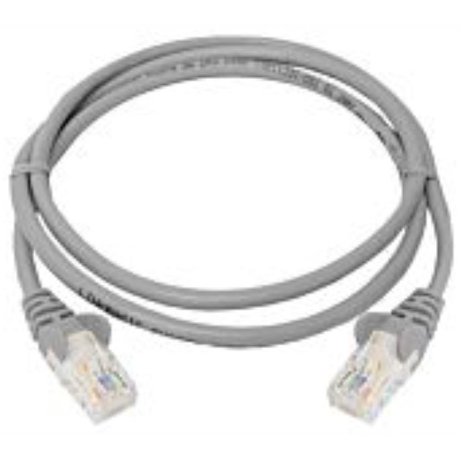 Fly Lead - Cat5e - 1m - Patch Grey