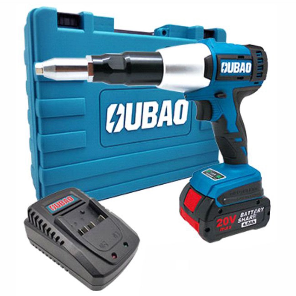 OB801LD - Impact Pop Rivet Tool - 20V - Oubao - Full Set