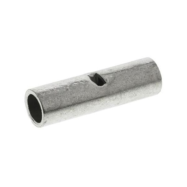 Straight Through Crimping Ferrule - Copper Butt Connector - Each - 6mm