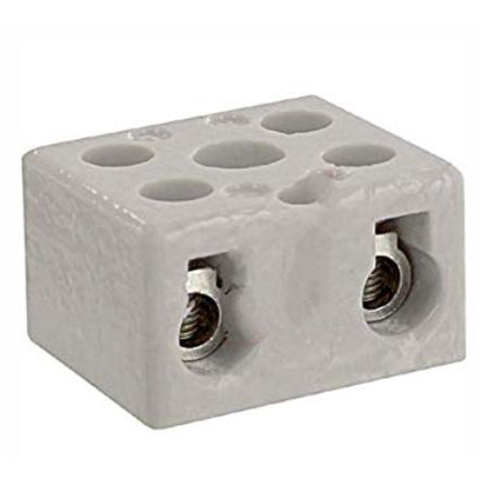 Ceramic Connector Block - 15 Amp