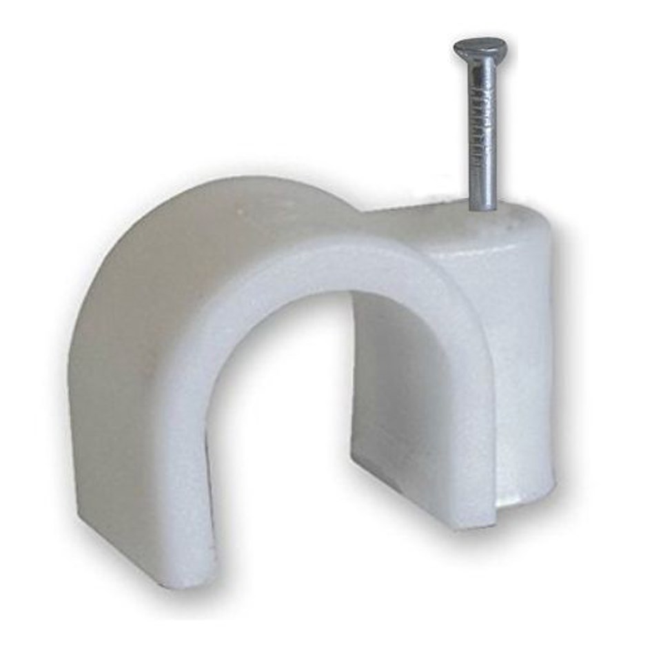 Round Nail Clip (100pcs/bag) - 25mm