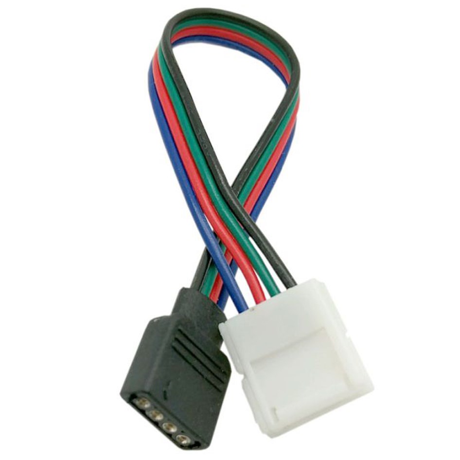 RGB 4 Pin Female to PCB Connector for RGB Striplight
