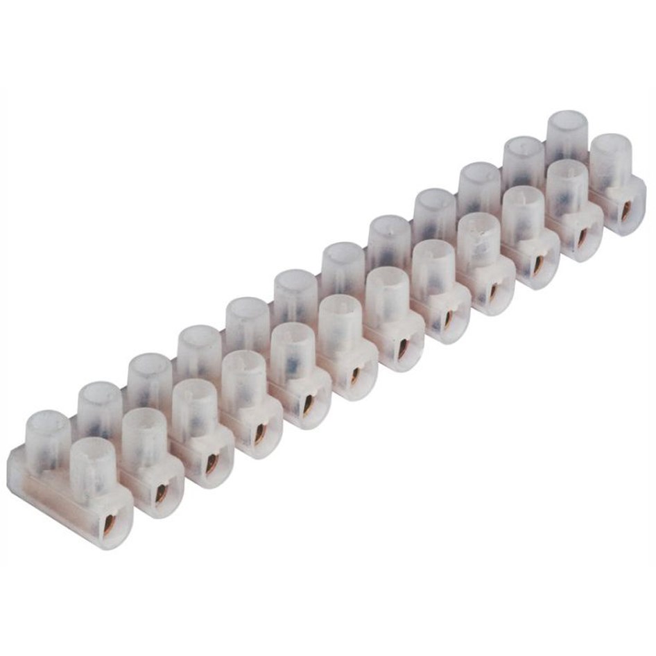 Plastic Terminal Block - 30 Amp / Clear