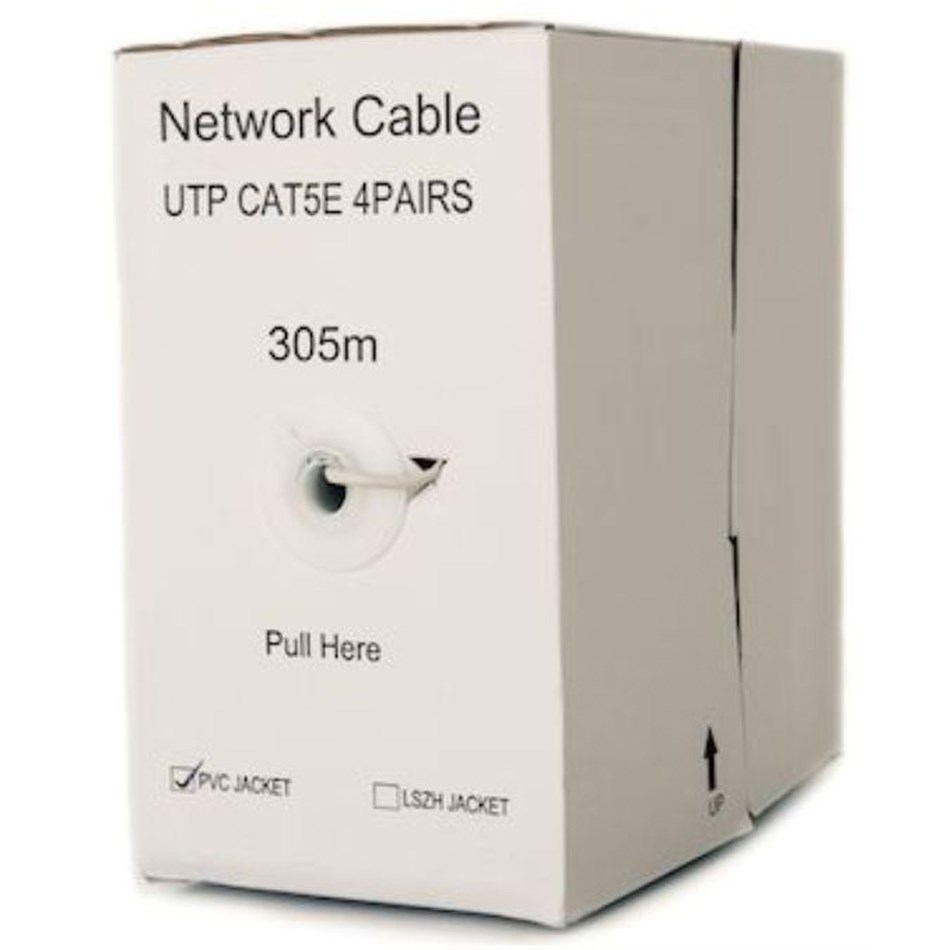 Cat 5E - CCA UTP Cable - 305m Roll