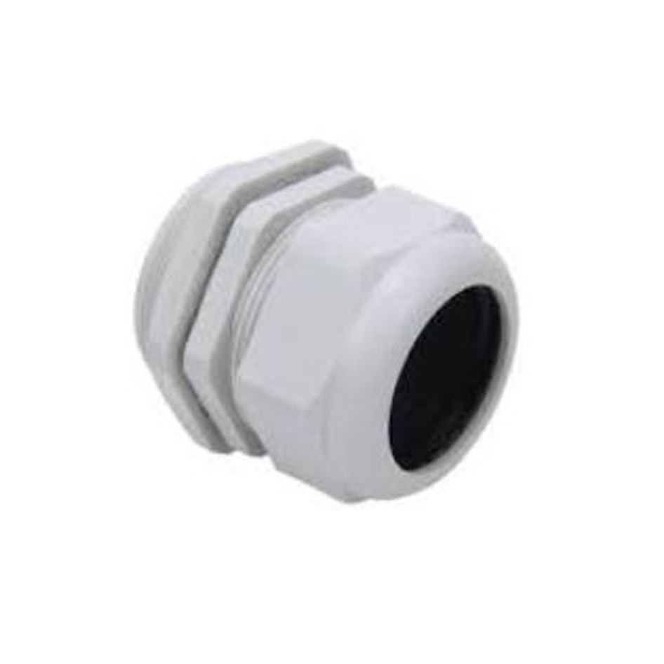 Nylon Cable Glands - M-Size - White - M25 / 10 Pack