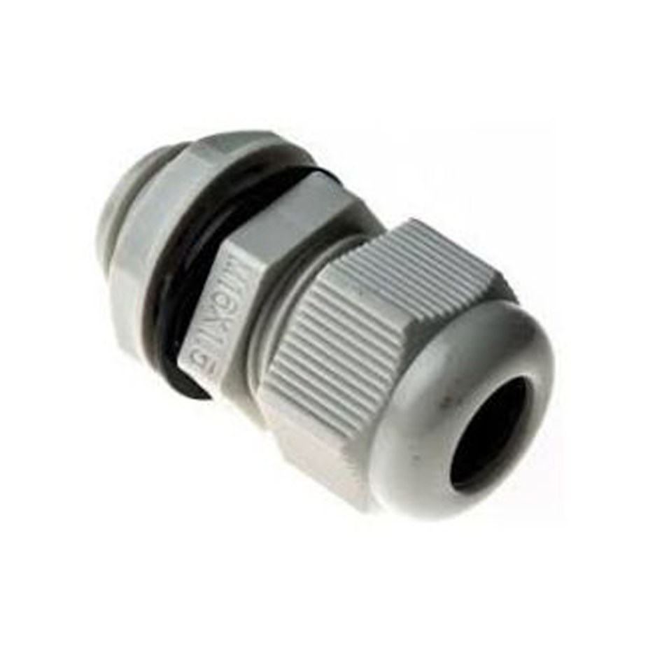 Nylon Cable Glands - M-Size - White - M16 / 100 Pack