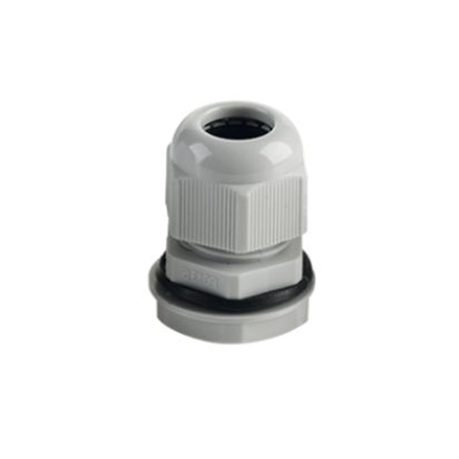 White Nylon Cable Gland - PG - Click to Choose - 11mm / 10 Pack