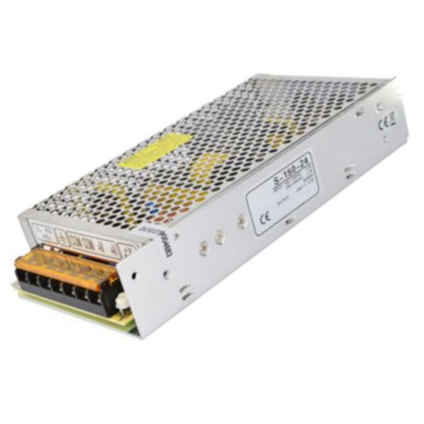 24V Power Supply - Metal Chassis - 150 Watt