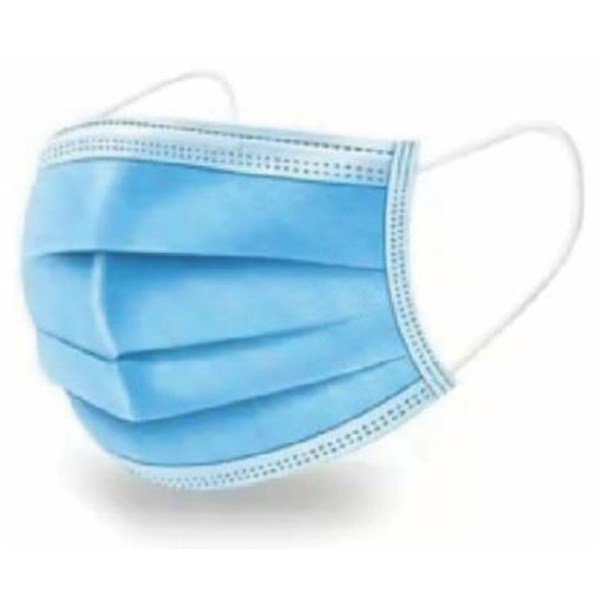 Disposable Ear Loop Face Mask - 10 Pack