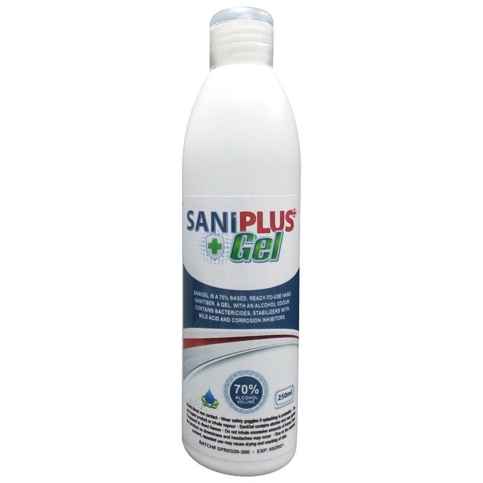 SaniGel - 250ml Sanitising Gel with Fliptop Lid - Sanitiser