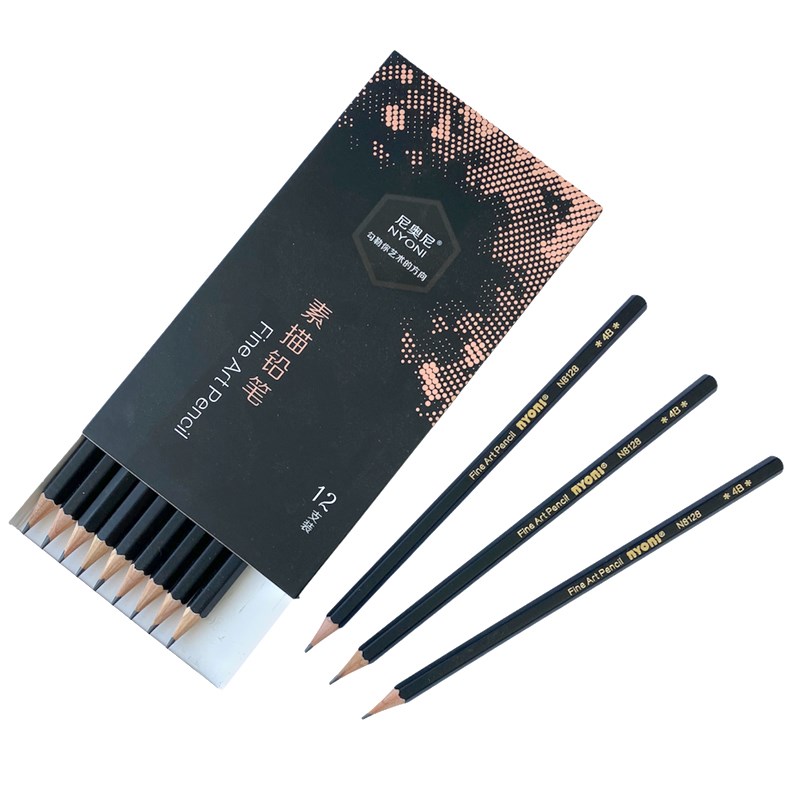Nyoni - Fine Art Sketch Pencil - 4B / (SC N8128)