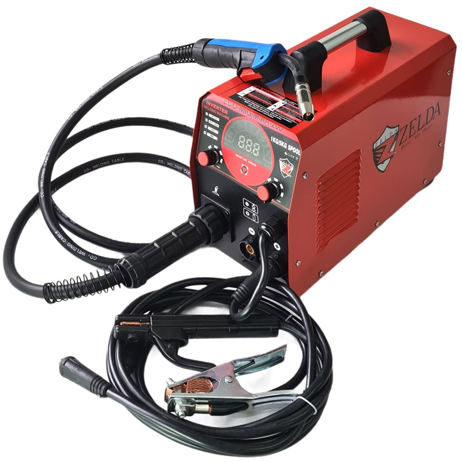 Zelda - ECO-Mig/ MMA 200Amp (MIG, Tig, Stick)