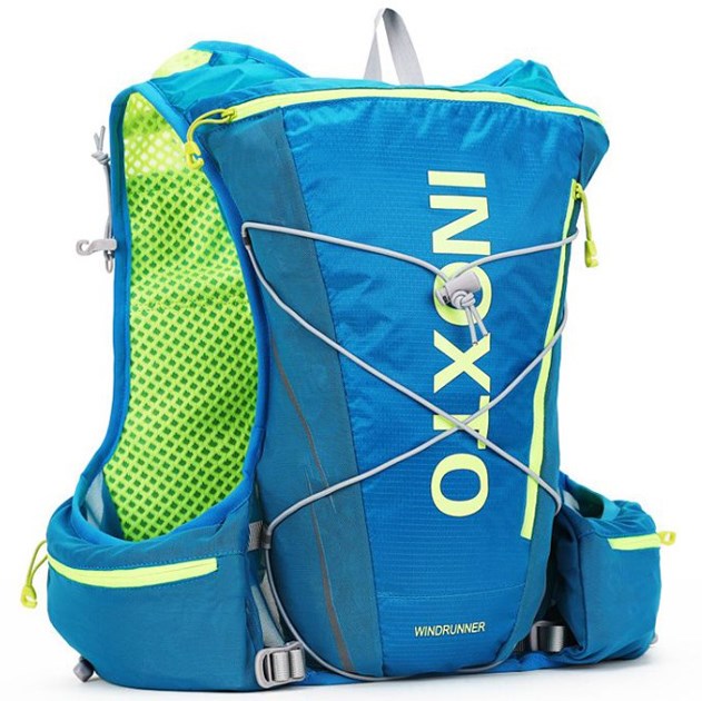 Inoxto Windrunner - Reflective Hydration Backpack - 89-98cm Chest - BL-YL - BL-YL