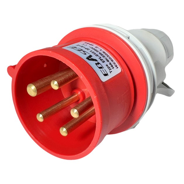 EBASEE - Industrial Socket 16A ESO-9115 - 16A - 3 Phase