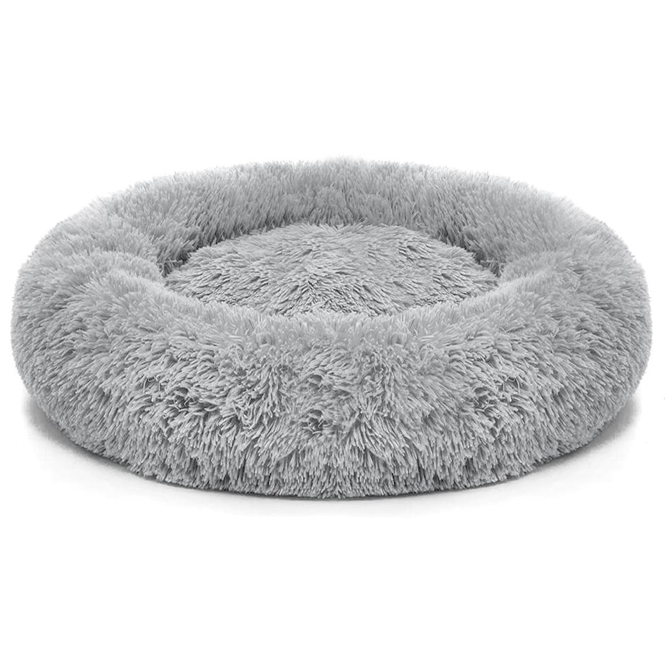 Plush Pet Bed - XXL - 100cm / Grey