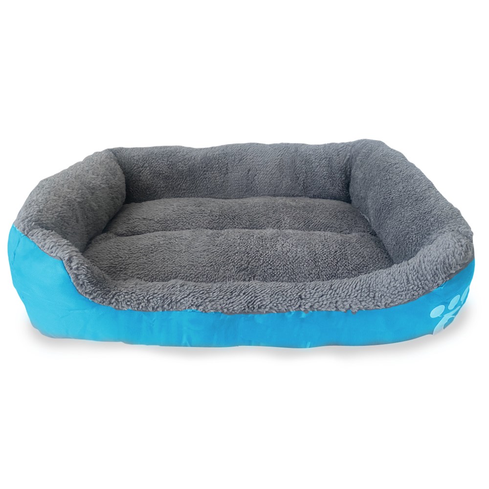 Plush Pet Sofa Bed - L - 56 x 41 cm 750g / Blue