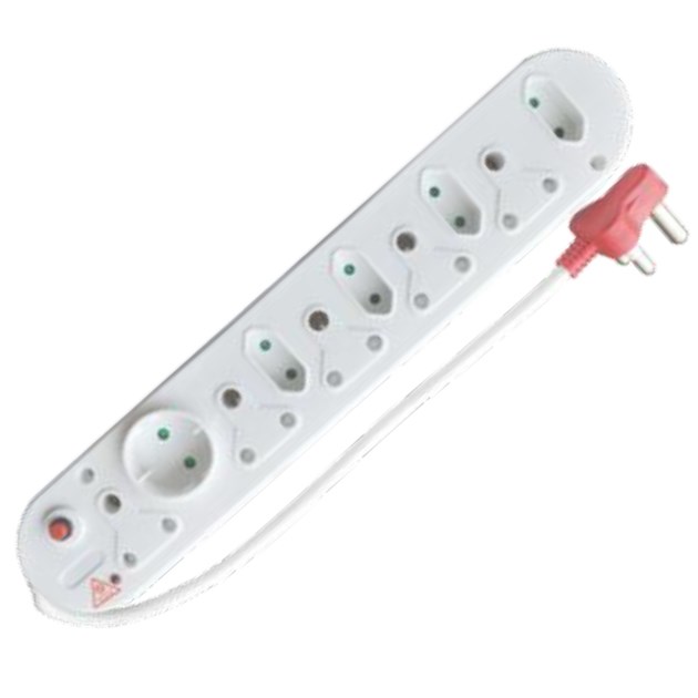 Selectrix - 10 Way Multiplug With 5 X 16A + 4 X 5A 2 Pin + 1 Round Socket - (SC 19C)