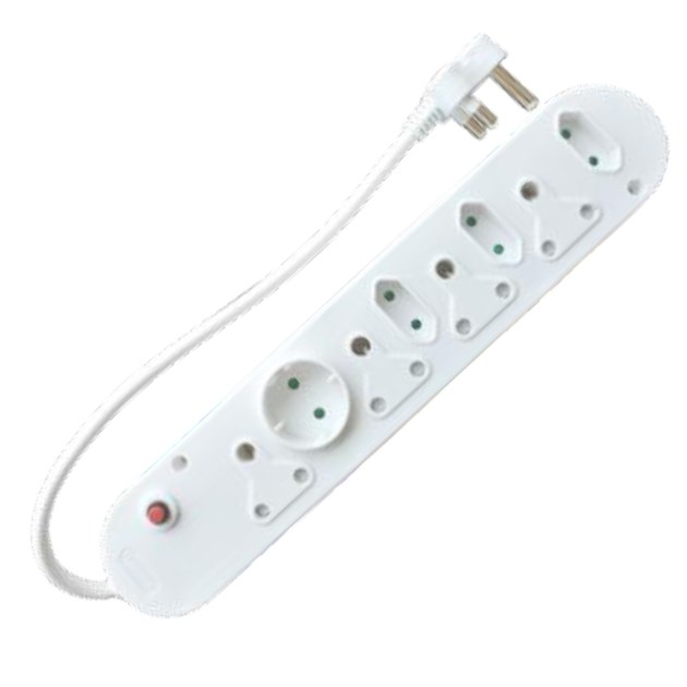 Selectrix - 8 Way Multiplug With 4 X 16A + 3 X 5A 2 Pin + 1 Round Socket - (SC 22)
