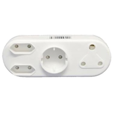 Selectrix - 1 X 16A + 2 X 5A + 1 X Round Adaptor - (SC 55)