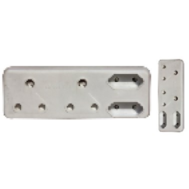 Selectrix - SGA-2+2 Adaptor 2 X 16A + 2 X 5A Vertical Adaptor - (SC 25A)