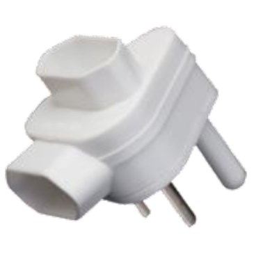 Selectrix - 2 X Flat 2 Pin 5A Adaptor - (SC 589)
