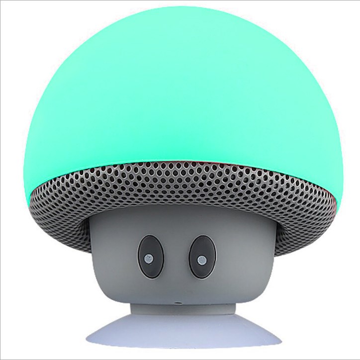 Wireless Mini Mushroom Portable Speaker - Green