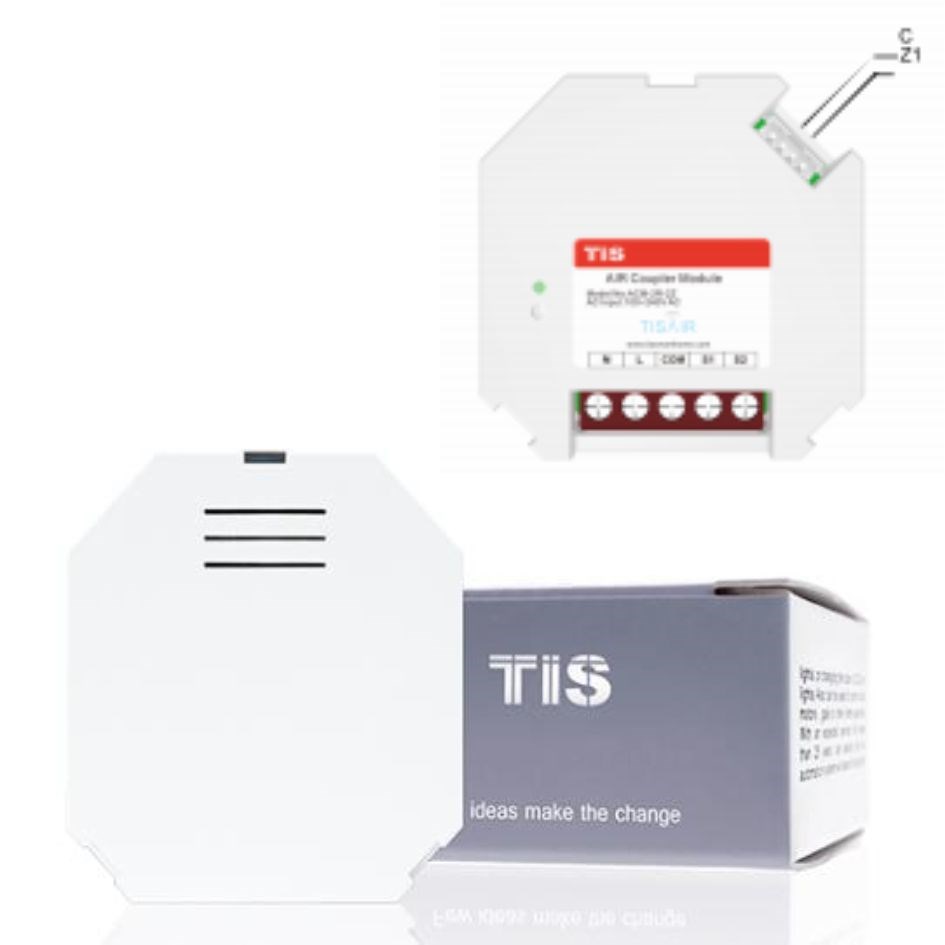 TIS - AIR - 2 relays and 2 digital inputs - WIFI