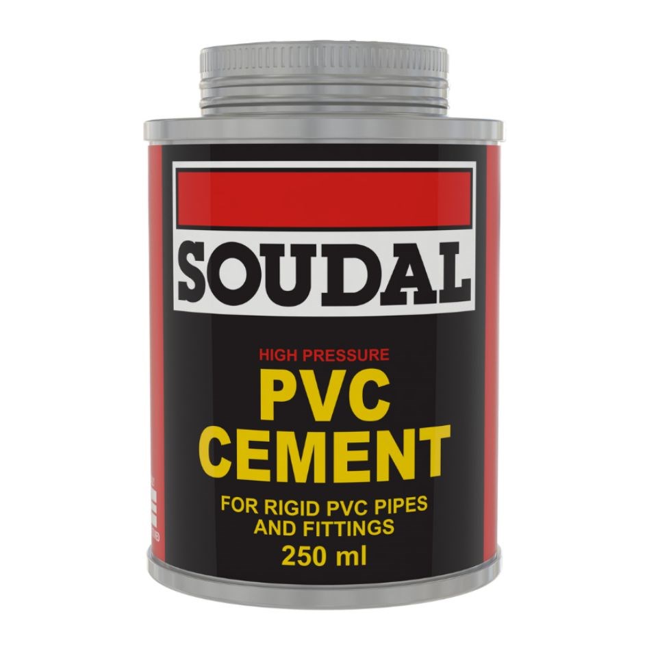 Soudal - 250ml High Pressure PVC Cement