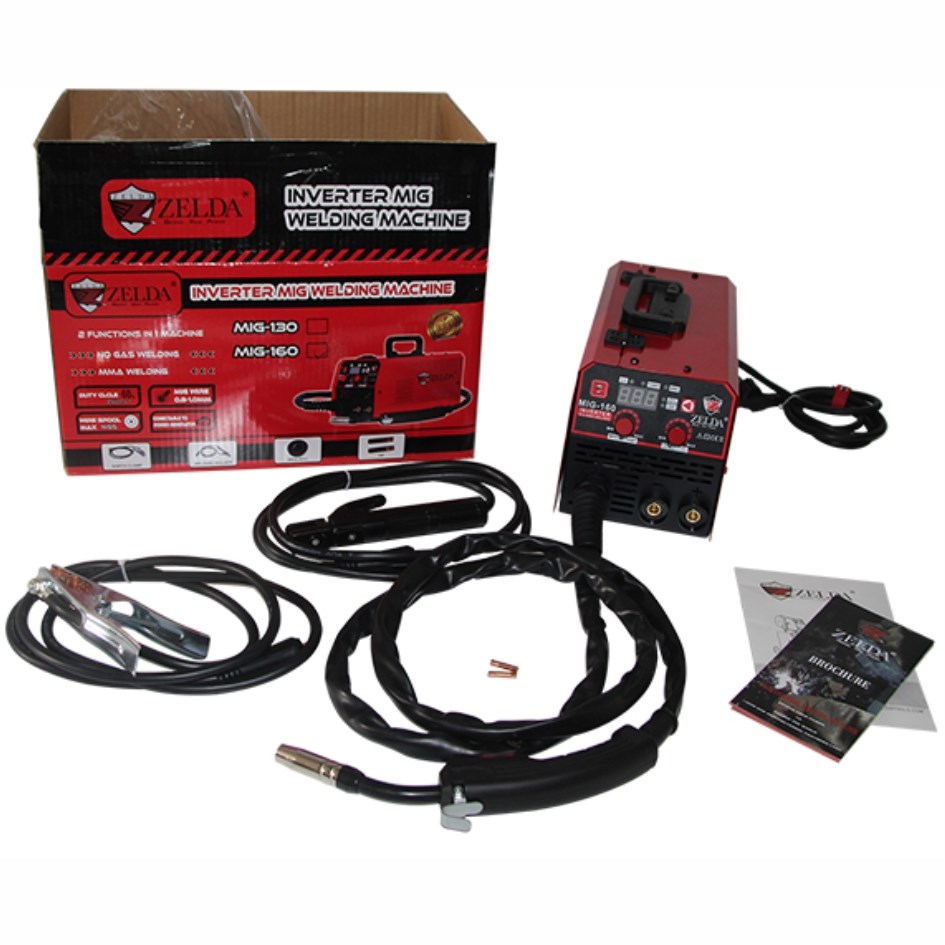 Zelda - Mig Welder - MIG MMA - 160- (Mig, Tig and Stick)